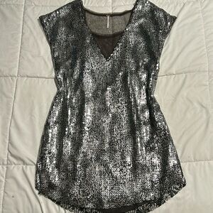 Free people sequin mini dress